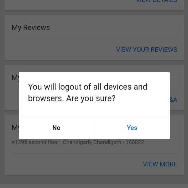 How To Logout Flipkart Account From All Devices
