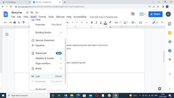 How To Make A Link Clickable In Google Docs