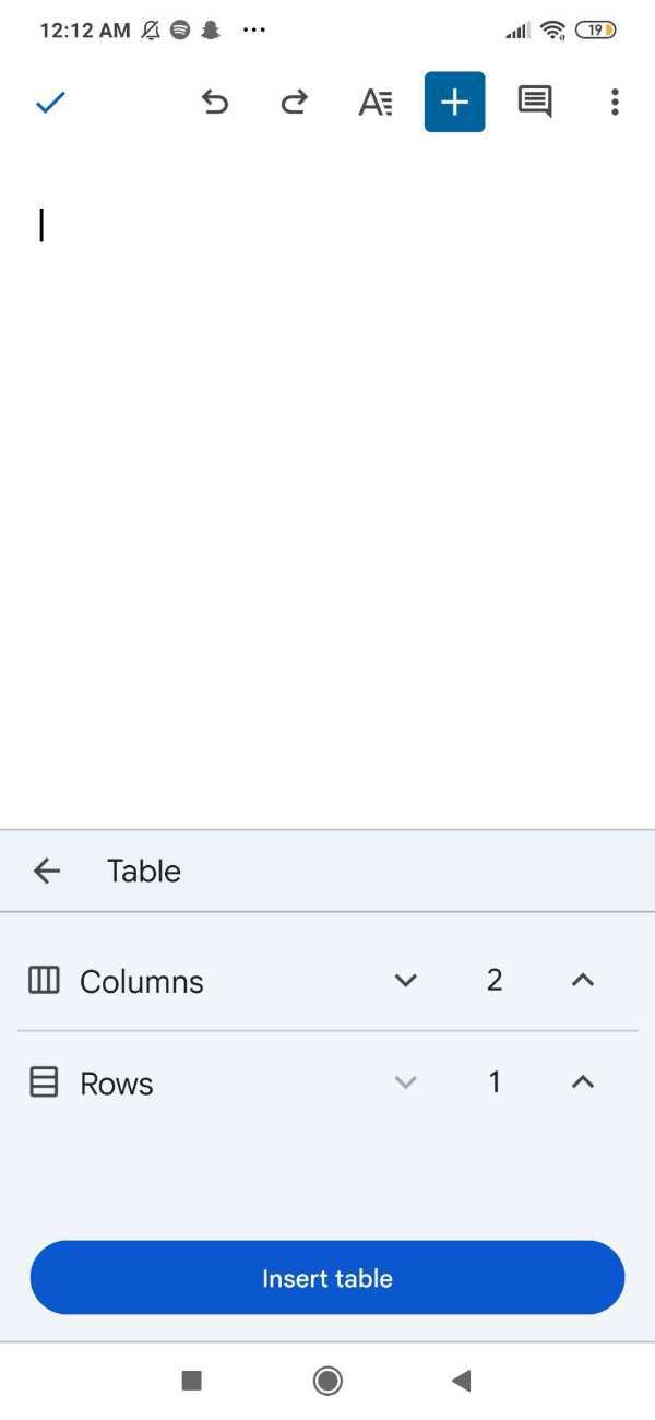 How To Make Columns In Google Docs App