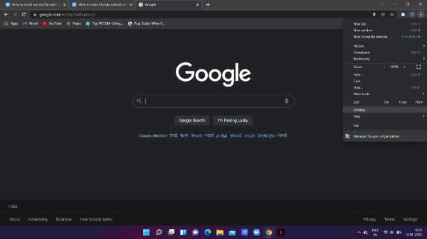 How To Make Google Default Search Engine On Chrome