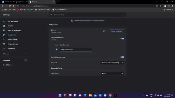 How To Make Google My Homepage On Windows 10