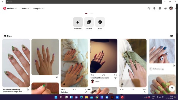 How To Make Sections On Pinterest