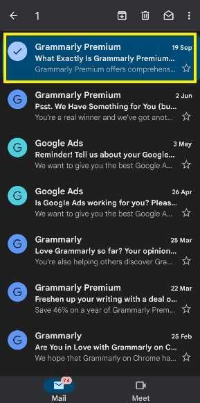 How To Mass Delete Emails On Gmail App