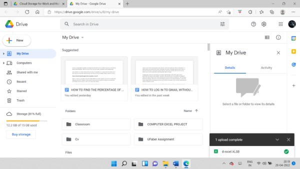 How To Open Excel In Google Sheets