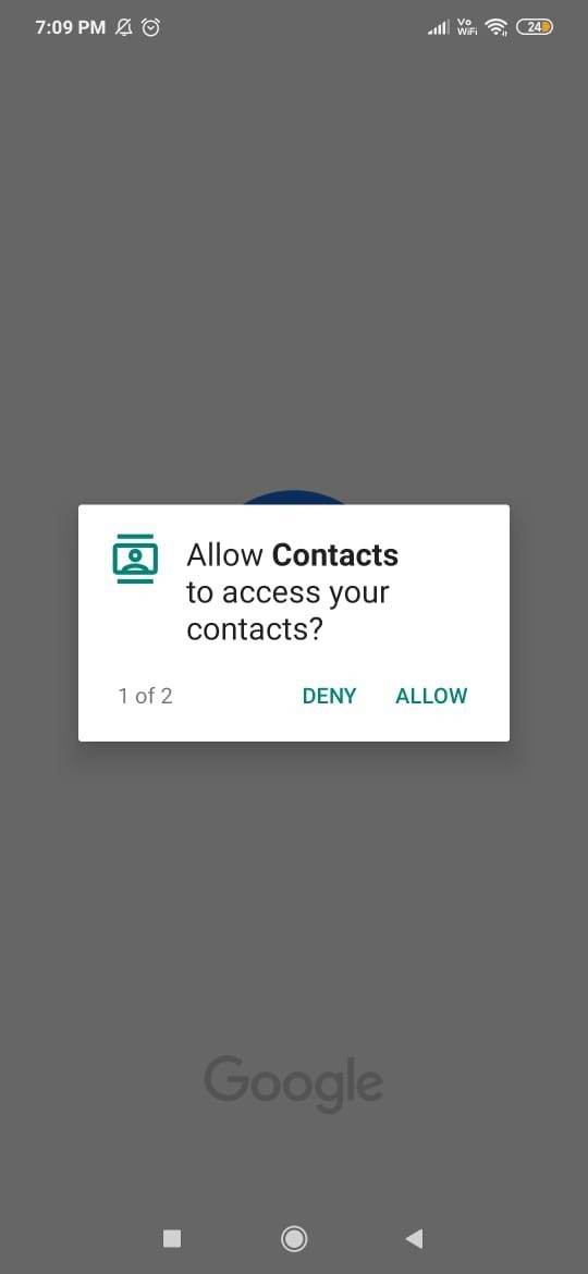 How To Open Google Contacts