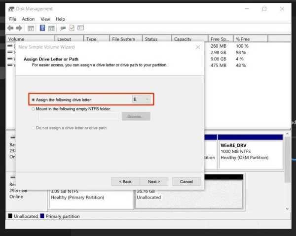 how to partition c drive in windows 10 without formatting