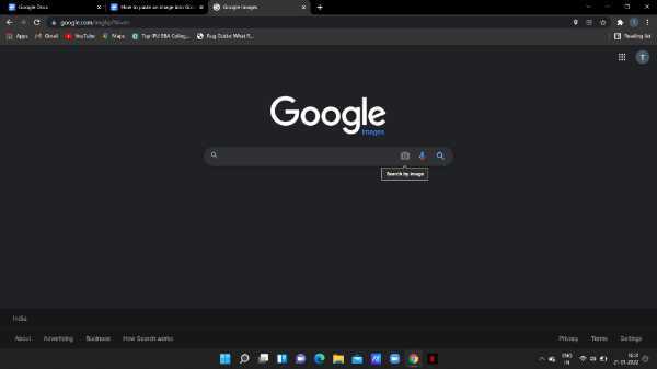 How To Paste An Image Into Google Search