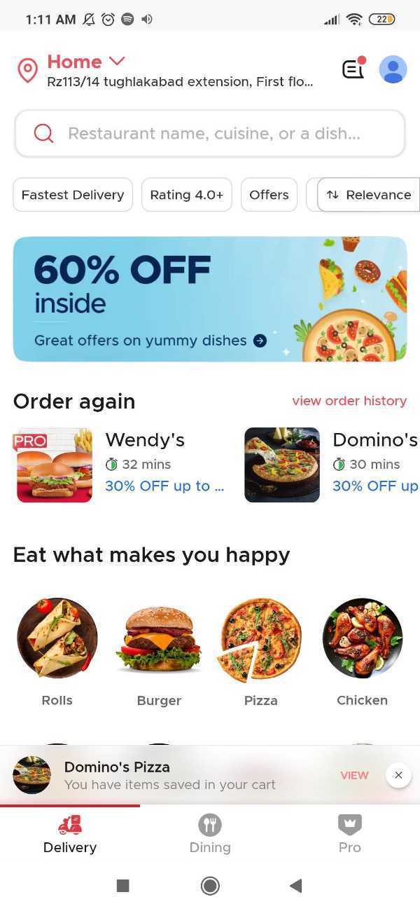 How To Pay Cash On Delivery On Zomato
