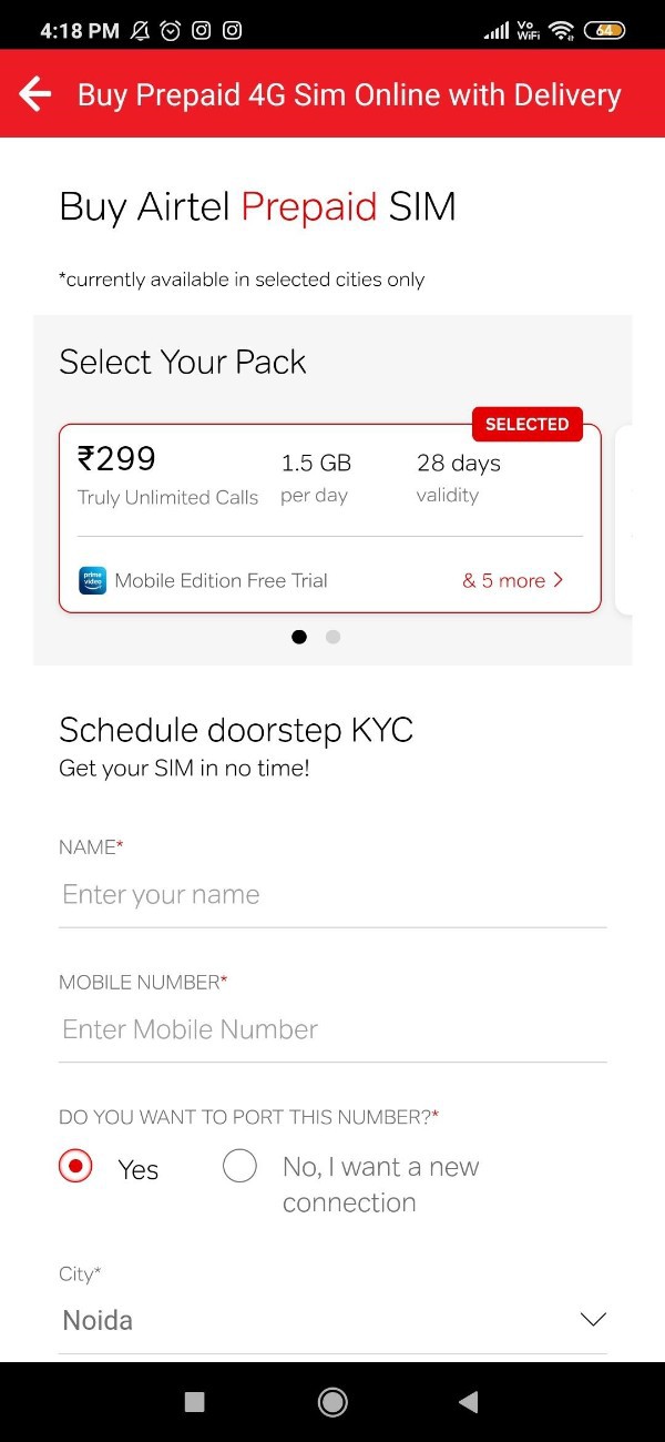 How To Port Vodafone To Airtel Prepaid