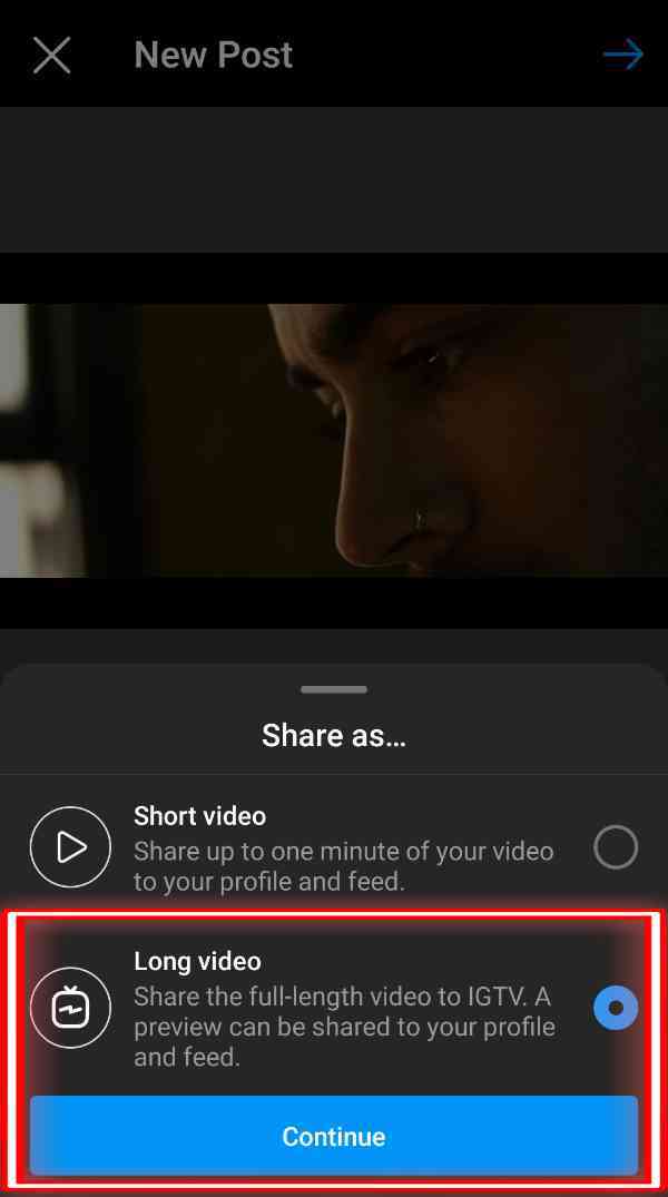 How To Post IGTV On Instagram Feed