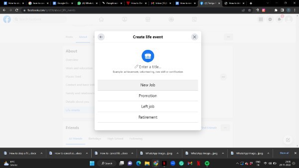 How To Post Started New Job On Facebook