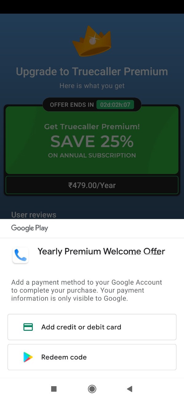 How To Purchase Truecaller Premium