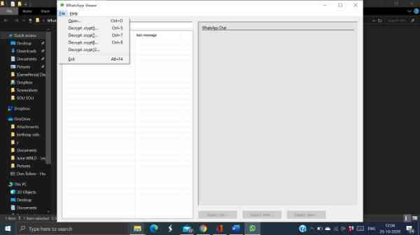 How To Read WhatsApp Database Crypt12 Without Key On PC