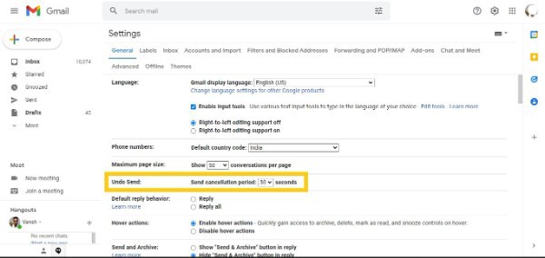 How To Recall An Email In Gmail After 10 Minutes