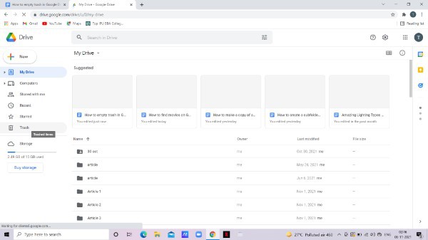 How To Recover Deleted Google Sheets