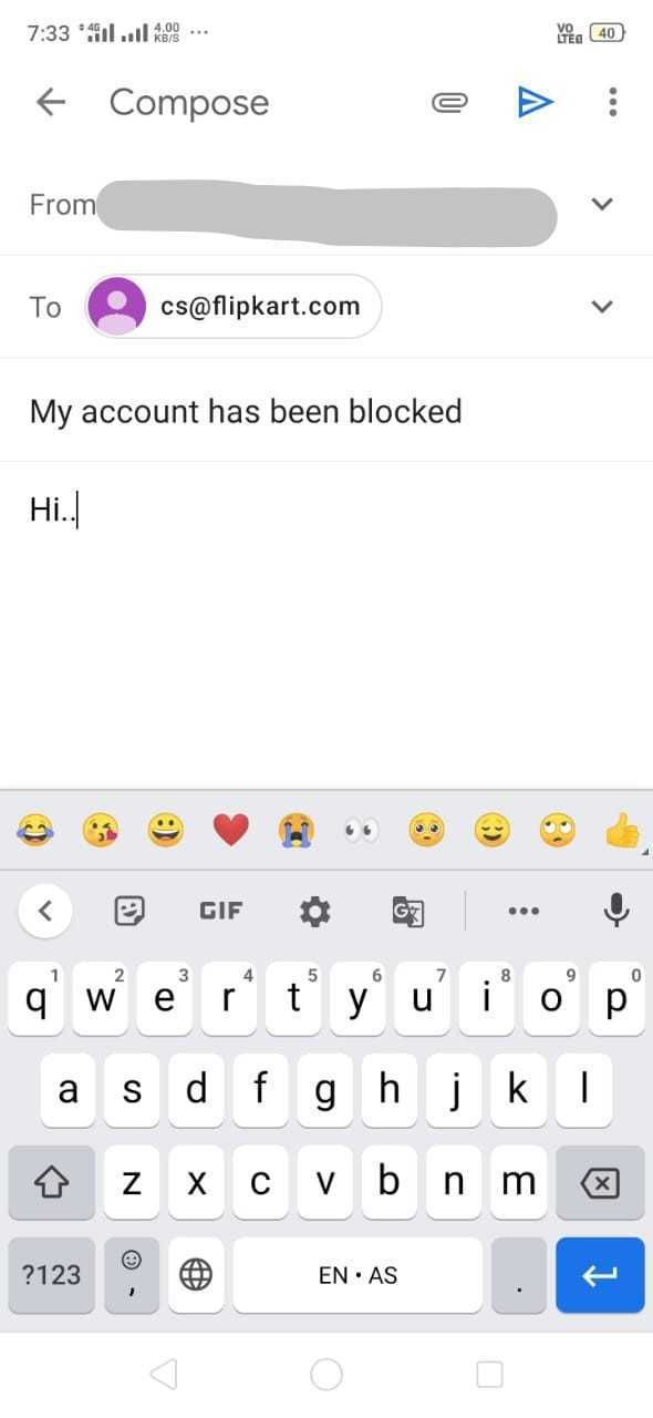 How To Recover Flipkart Blocked Account