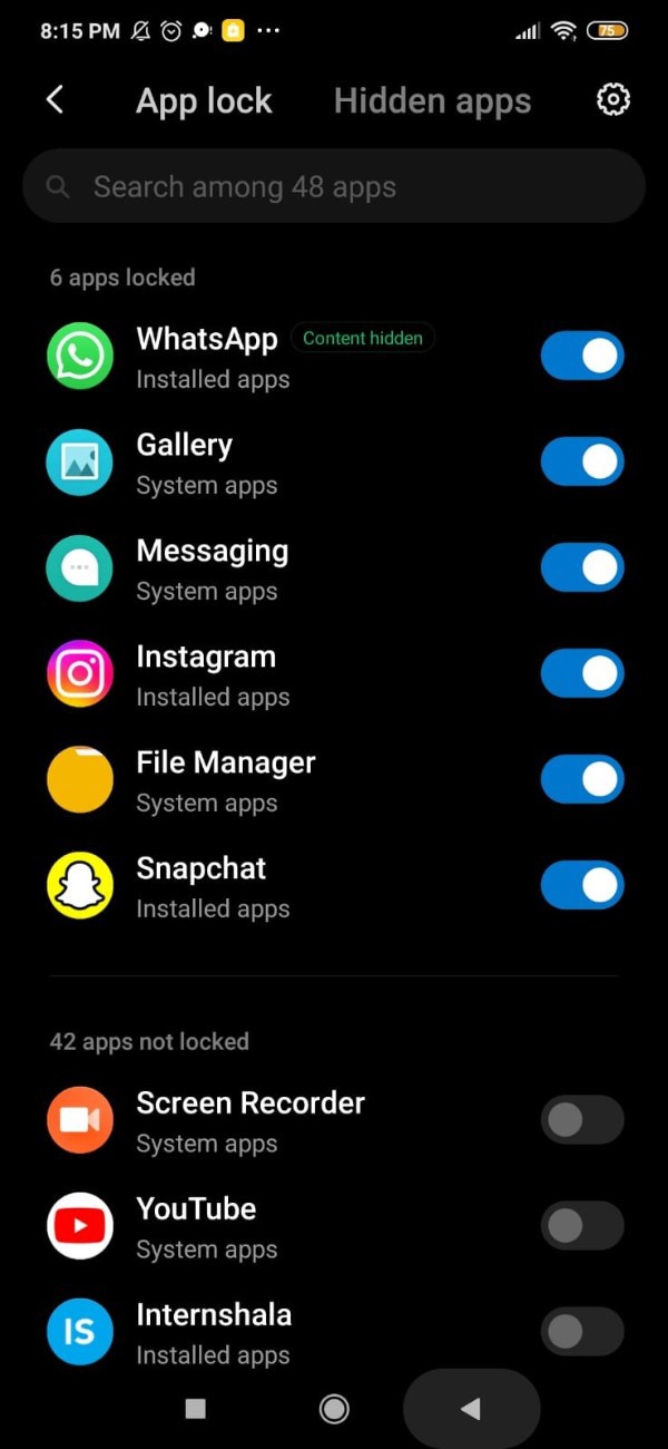 How To Remove App Lock In Redmi