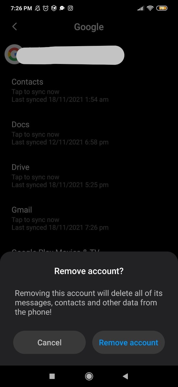 How To Remove Gmail Account From Android