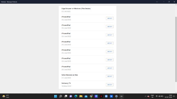 How To Remove Hotstar Account From Other Devices