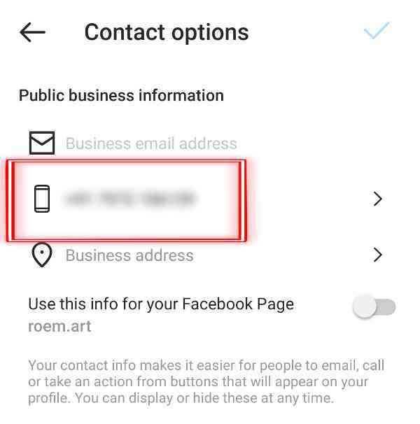 How To Remove Phone Number From Instagram Business Profile
