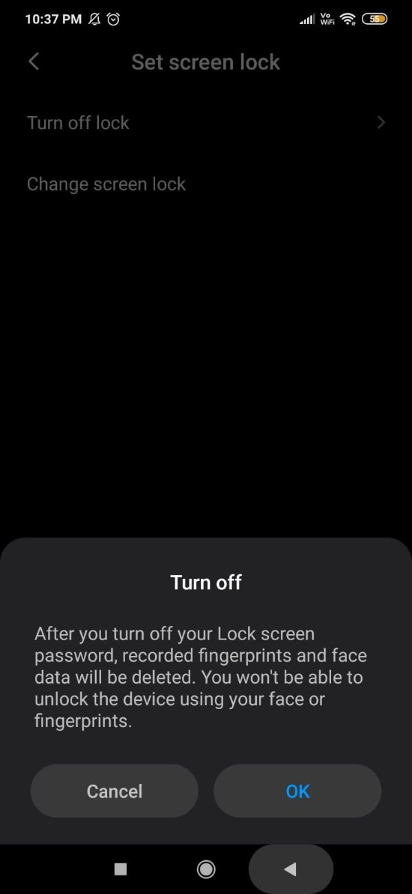 How To Remove Screen Lock Pin On Android
