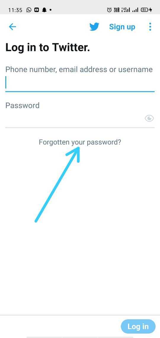 How To Reset Twitter Password Without Email Or Phone Number