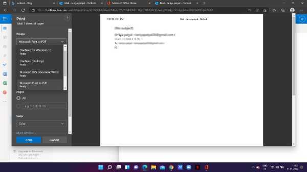 How To Save An Email As A PDF In Outlook