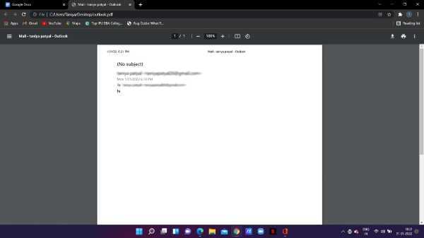How To Save An Email As A PDF In Outlook