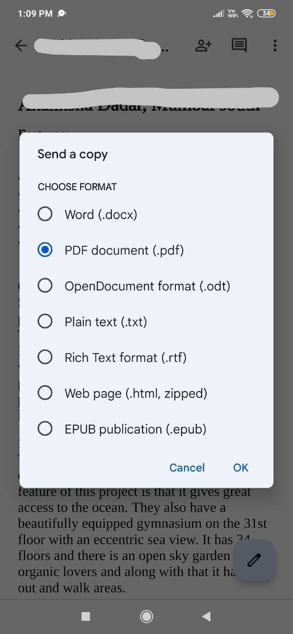 How To Save Google Doc As PDF On Phone