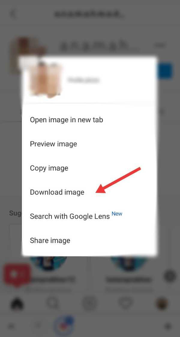 How To Save Instagram Profile Picture On Android