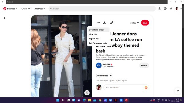How To Save Pictures From Pinterest