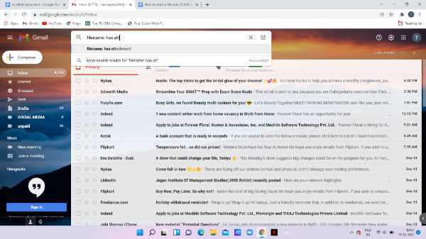 How To Search For Emails With Attachments In Gmail