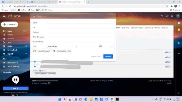 How To See Blocked Emails On Gmail