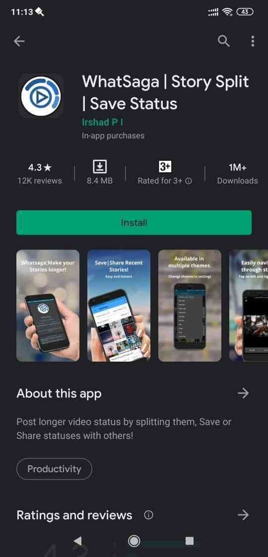 How to see deleted status in WhatsApp
