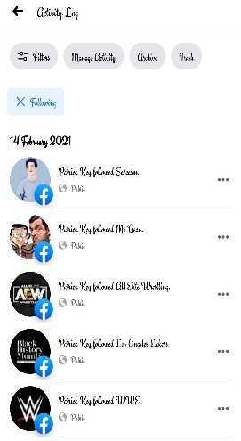 How To See Who I Am Following On Facebook App