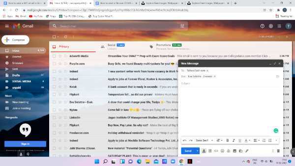 How To Send A BCC Email In Gmail