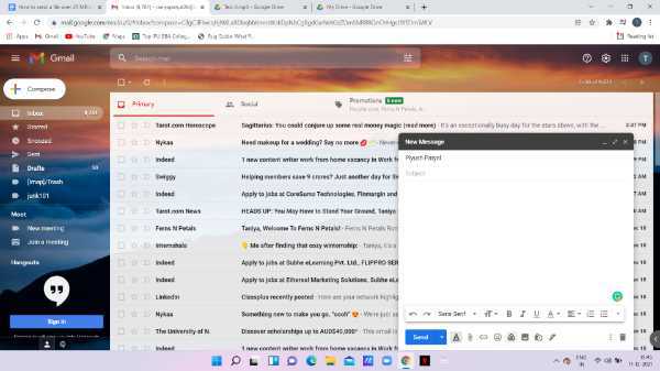 How To Send A Picture Through Gmail