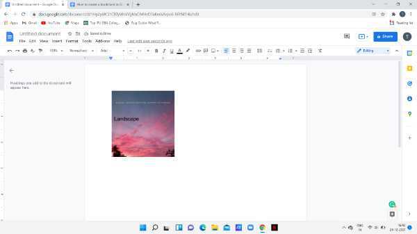 How To Send An Image To The Back In Google Docs