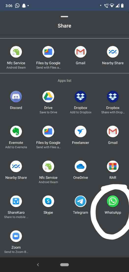 How To Send App In WhatsApp