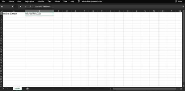 How To Send WhatsApp Message From Excel Sheet