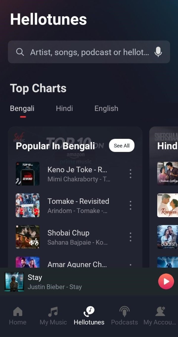 How To Set Caller Tune In Wynk Music