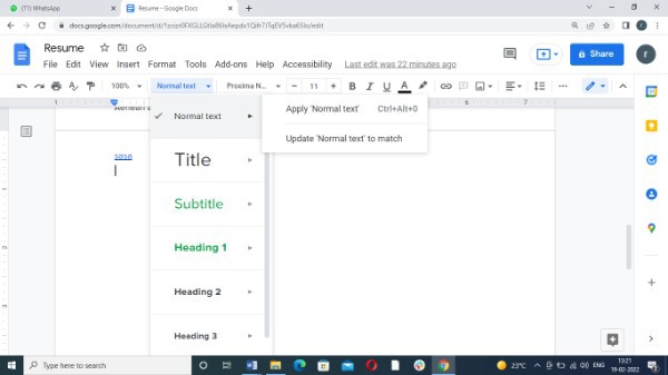 How To Set Default Font In Google Docs