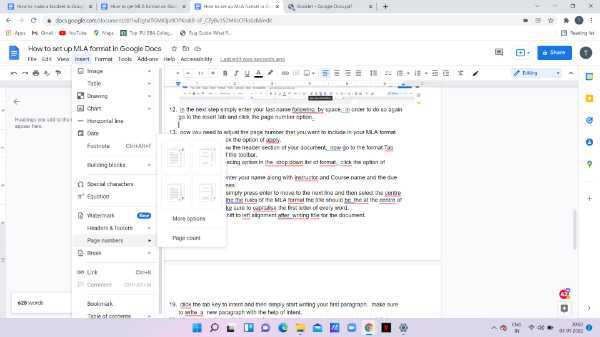 How To Set Up MLA Format On Google Docs
