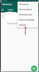 How to set WhatsApp DP from gallery