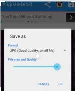 How to set WhatsApp DP without losing quality