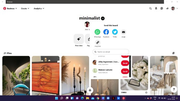 How To Share A Pinterest Board