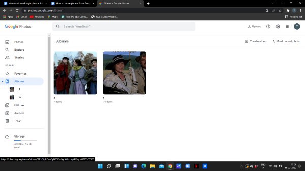 How To Share Google Photos Library