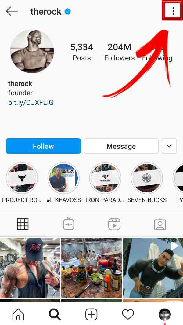How To Share Instagram Profile