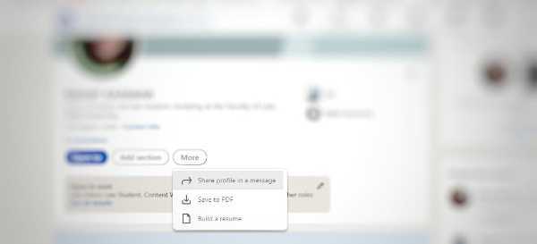 How To Share LinkedIn Profile Link