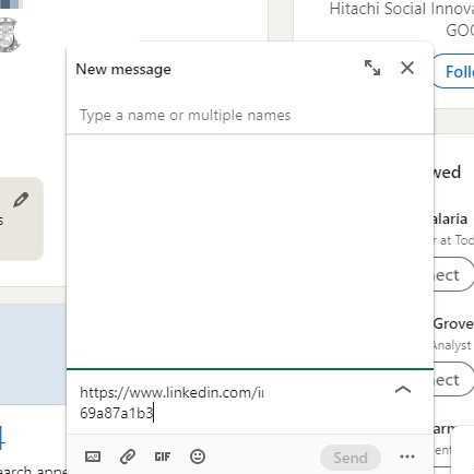 How To Share LinkedIn Profile Link